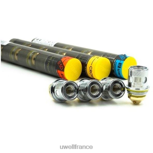 UWELL CROWN 2 bobines de remplacement (paquet de 4) | UWELL Vape Jetable sus316 parallèle 0,25 ohm 84P4N260