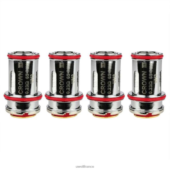 UWELL CROWN 3 bobines (paquet de 4) | UWELL Prix maille un2 0,23 ohm 84P4N94