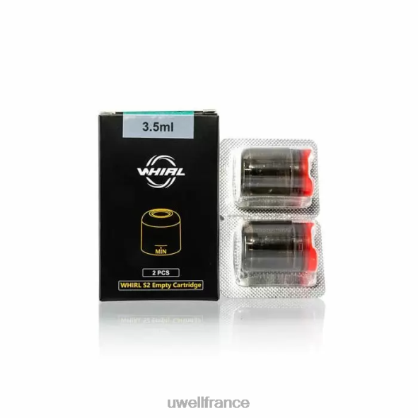 UWELL WHIRL S2 cartouche (3,5 ml) (paquet de 2) | UWELL Flavors 3,5 ml 84P4N248