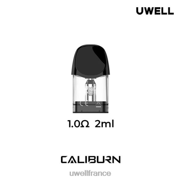 UWELL CALIBURN A3 dosettes de remplacement | paquet de 4 | UWELL Flavors 1,0 ohm 84P4N18