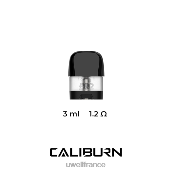 UWELL CALIBURN X dosettes de remplacement | Paquet de 2 | UWELL Flavors 1,2 ohm 84P4N48