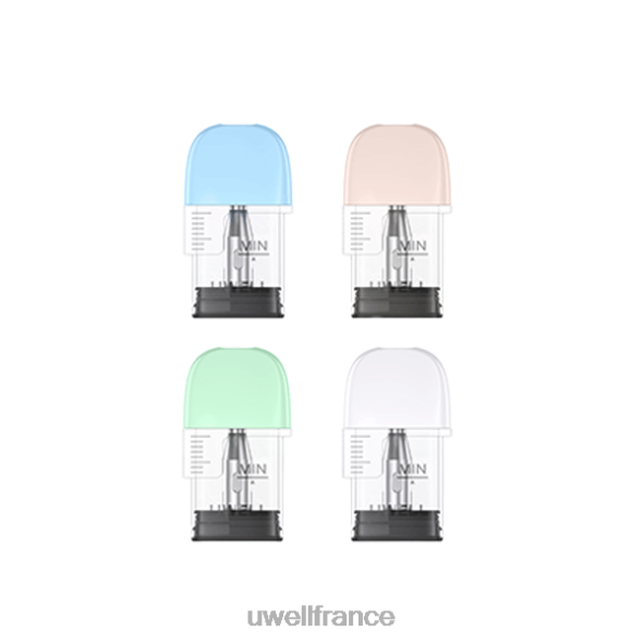 UWELL POPREEL P1 Pod de remplacement (paquet de 4) | UWELL Prix 1,2 ohm 84P4N84