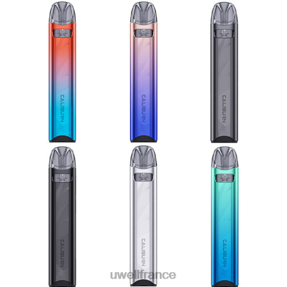 UWELL CALIBURN A3S kit (système de pods) | UWELL Disposable Vape lac vert 84P4N25