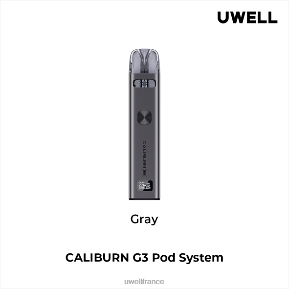 UWELL CALIBURN G3 trousse | UWELL Disposable Vape gris 84P4N135