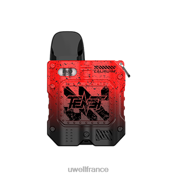 UWELL CALIBURN TENET KOKO kit de dosettes | UWELL Disposable Vape rouge noir 84P4N195